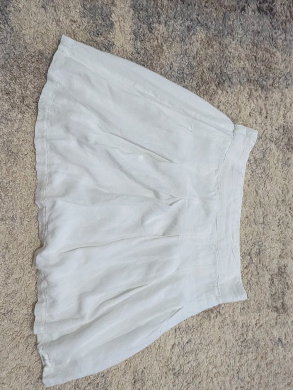 White Mini Skirt